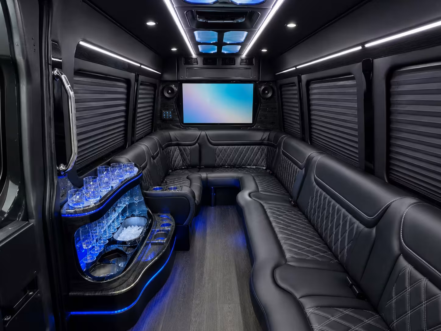 book a full fleet of wedding buses for large lakewood celebrations