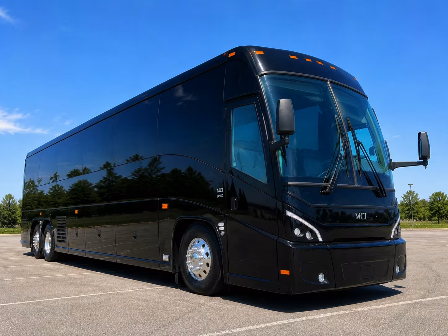 corporate and employee charter bus rentals in lakewood