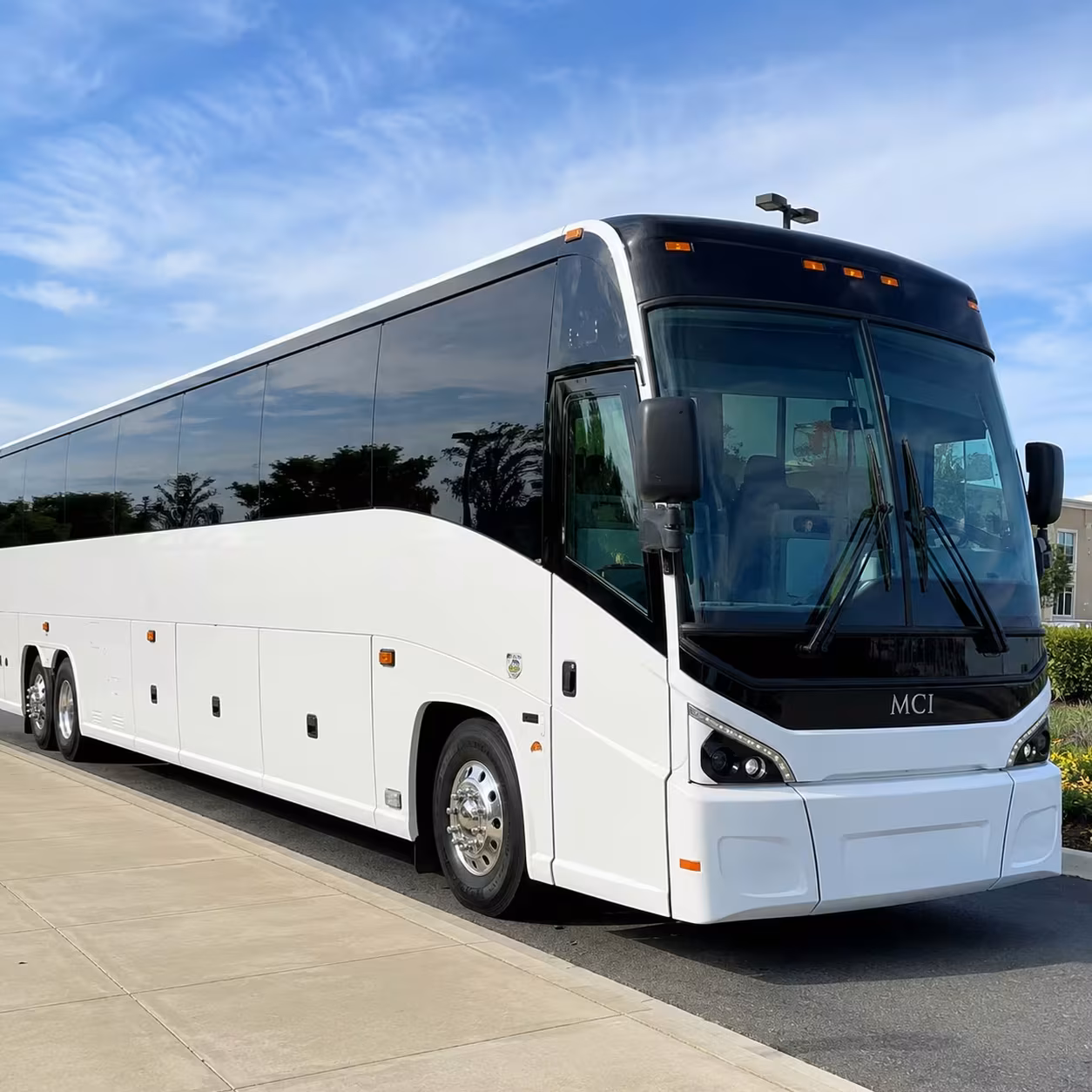 lakewood church conference charter bus rentals to anaheim and sofi