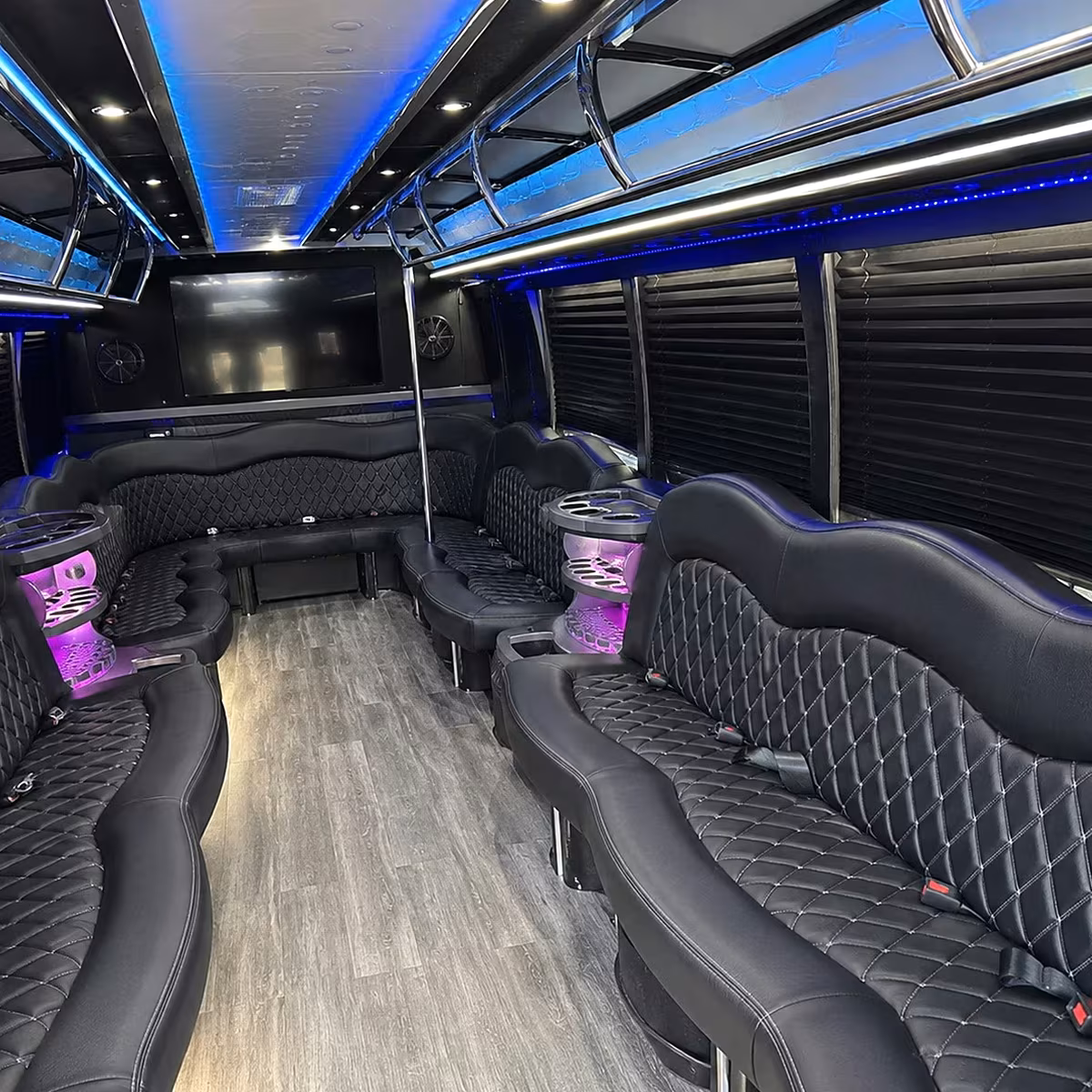 party bus interior